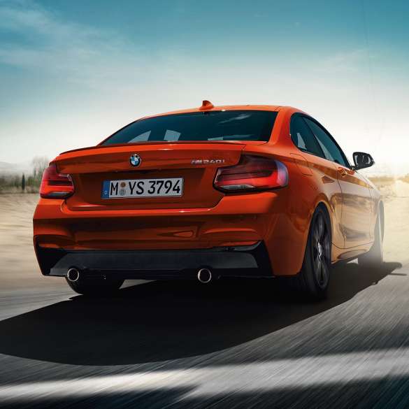 BMW 2 Series Coupé, rear shot BMW 2 Series Coupé, rear shot