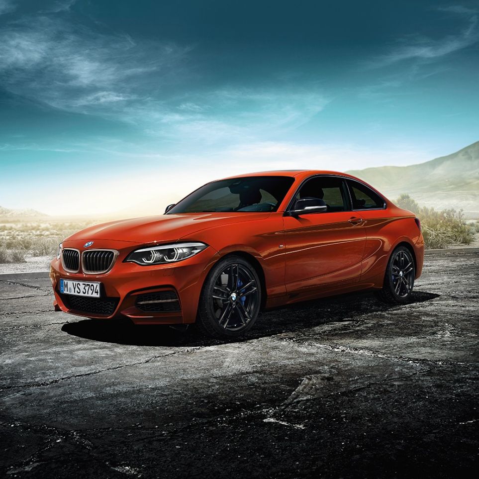 BMW 2 Series Coupé, still shot of the front BMW 2 Series Coupé, still shot of the front
