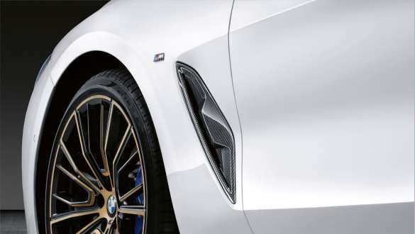 M Performance Air Breather in carbon fibre M Performance Parts BMW 8 Series Convertible G14 LCI Facelift 2022 M Performance Air Breather in carbon M Performance Parts fibre BMW 8 Series Convertible G14 LCI Facelift 2022