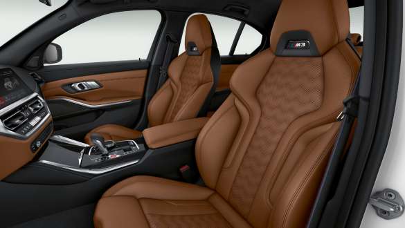 M Sport seats BMW M3 Competition Sedan G80 2020 BMW M3 Competition Sedan G80 2020 M Sport seats interior