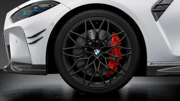 20"/21" M Performance forged wheel 1000 M Jet Black matt BMW M3 Sedan G80 2020 BMW M3 Sedan G80 2020 20"/21" M Performance forged wheel 1000 M Jet Black matt close-up
