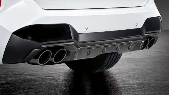 M rear diffuser in carbon fiber BMW X3 M Competition F97 LCI Facelift 2021 M rear diffuser in carbon fiber BMW X3 M Competition F97 LCI Facelift 2021