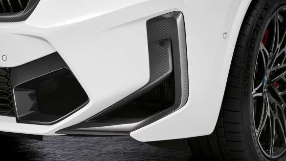 M Performance air inlet trims front BMW X3 M Competition F97 LCI Facelift 2021 M Performance air inlet trims front BMW X3 M Competition F97 LCI Facelift 2021