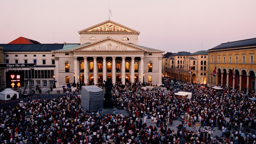 Oper für alle in München © Wilfried Hösl Bayerische Staatsoper