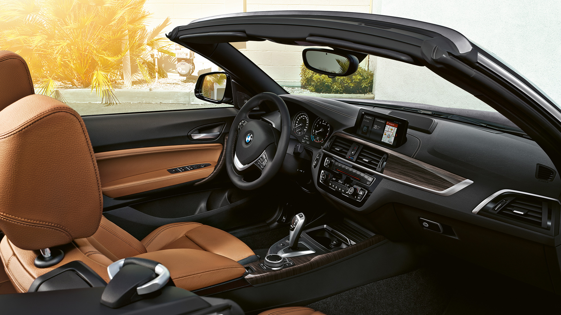 BMW 2 Series Convertible, interior BMW 2 Series Convertible, interior
