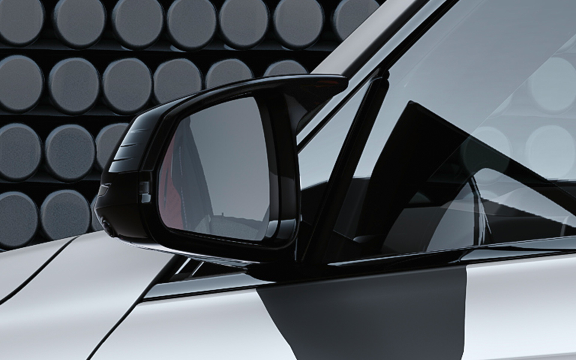 BMW X1 M35i xDrive Detail M mirror cap BMW X1 M35i xDrive Exterior detail M mirror cap