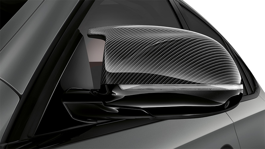 BMW X6 M Competition F96 2023 M carbon mirror caps