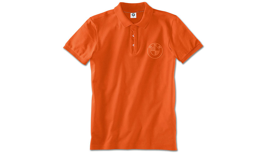 BMW Polo Logo, Men. The product picture shows the BMW Polo Logo for men.