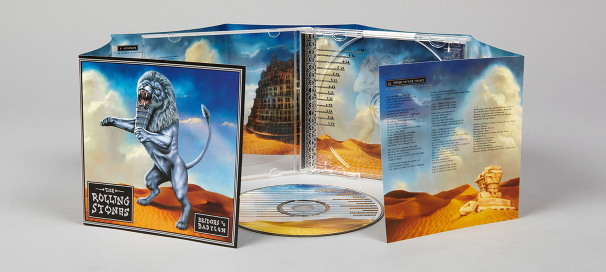 Stefan Sagmeister, Rolling Stones CD Illustration The Rolling Stones CD illustration created by Stefan Sagmeister