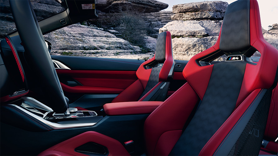 BMW Individual full leather ‘Merino’ fine-grain Ivory White/ Night Blue