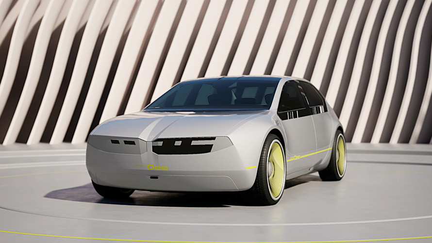 BMW i Vision Dee phygital icon BMW i Vision Dee Vision vehicle phygital icon