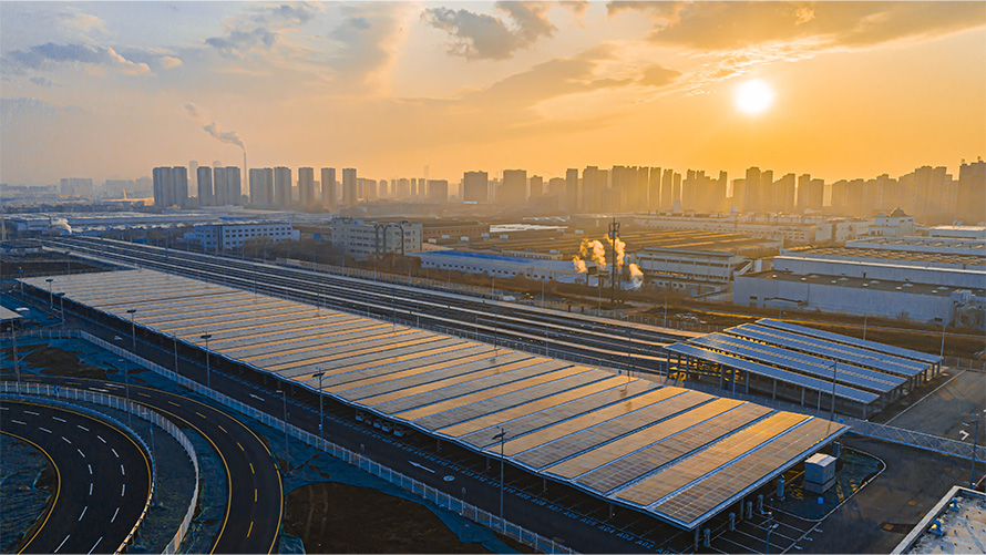 Solar energy BMW Sustainability BMW Sustainability solar energy BMW factory premises Dadong solar systems