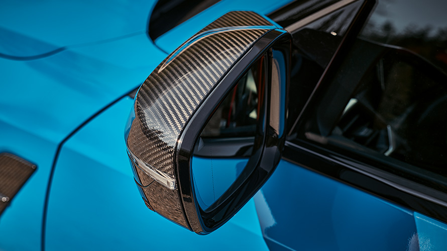 M Exterior mirror cap in carbon fibre BMW Autumn Winter Accessories M Exterior mirror cap in carbon fibre