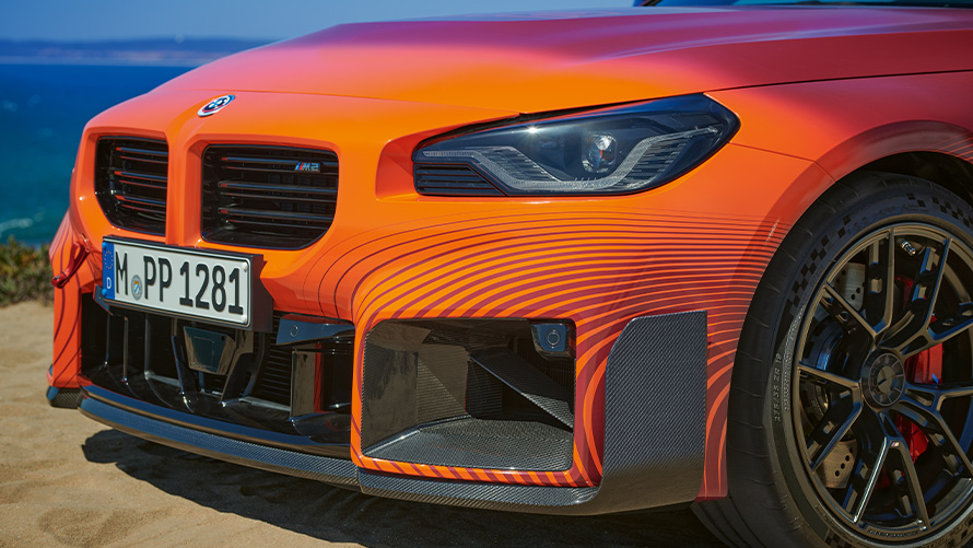 M Performance front splitter, carbon, left BMW M Performance Parts BMW G87 M Performance front splitter, carbon, left